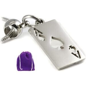 Ace of Spade Necklace - STAINLESS STEEL